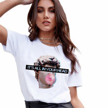 Load image into Gallery viewer, Leopard Heart Printed Woman T-Shirt
