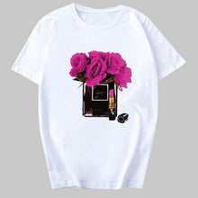 Load image into Gallery viewer, Cool Perfume Bottle Printed Woman T-Shirt
