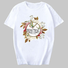 Load image into Gallery viewer, Flower Printed Casual Woman T-Shirt
