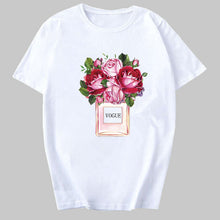 Load image into Gallery viewer, Flower Printed Casual Woman T-Shirt
