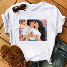 Load image into Gallery viewer, Ladies New Couple Printed Women T-Shirt
