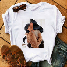 Load image into Gallery viewer, Ladies New Couple Printed Women T-Shirt

