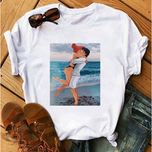 Load image into Gallery viewer, Ladies New Couple Printed Women T-Shirt

