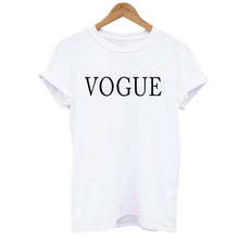Load image into Gallery viewer, VOGUE Letter Printed Women T-Shirt

