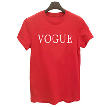 Load image into Gallery viewer, VOGUE Letter Printed Women T-Shirt
