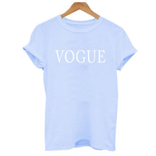 Load image into Gallery viewer, VOGUE Letter Printed Women T-Shirt
