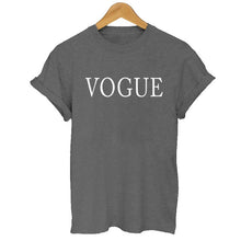 Load image into Gallery viewer, VOGUE Letter Printed Women T-Shirt
