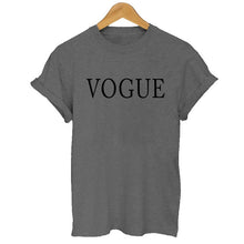 Load image into Gallery viewer, VOGUE Letter Printed Women T-Shirt
